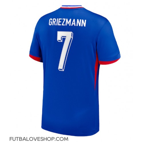 Dres Francúzsko Antoine Griezmann #7 Domáci ME 2024 Krátky Rukáv